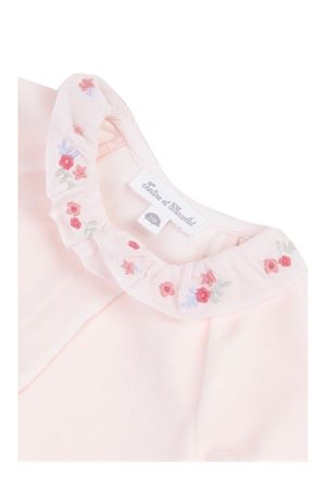 Pigiama in velluto rosa pallido TARTINE ET CHOCOLAT KIDS | TZ5407031